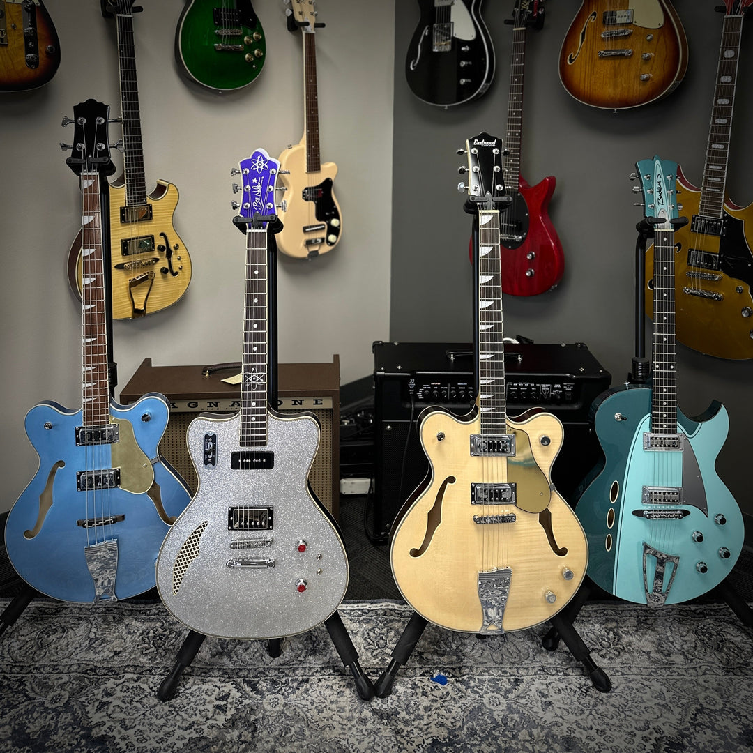 Semi-Hollow Guitars: the Best of Both Worlds