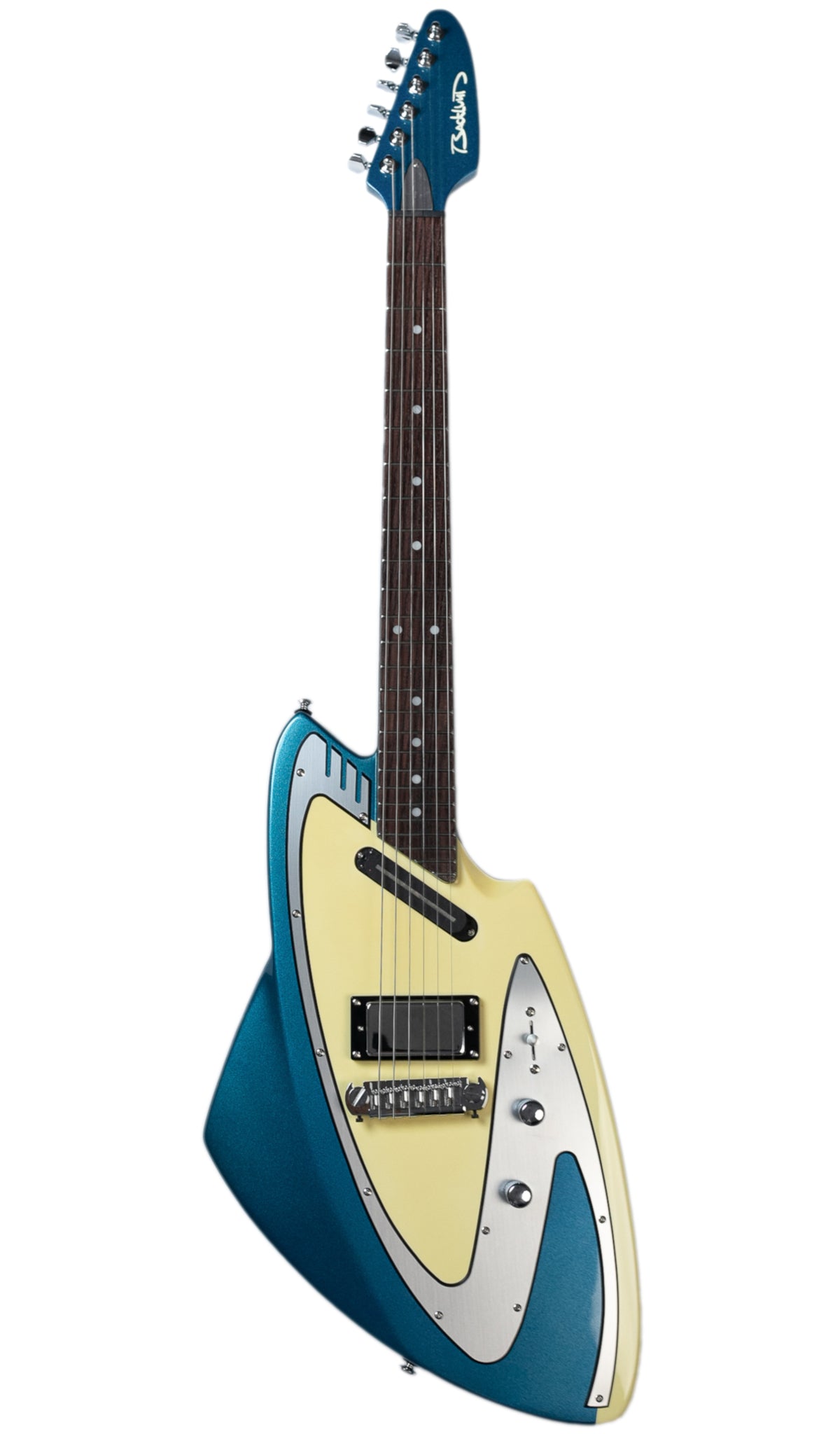 Eastwood Guitars Backlund Model 100 Blue  #color_metallic-blue