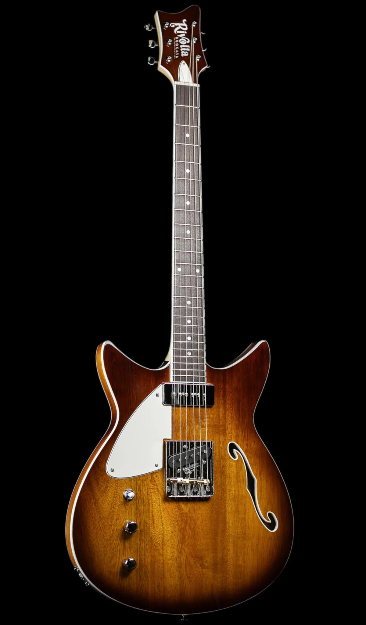 Rivolta Guitars Duocata LH #color_ambra-burst