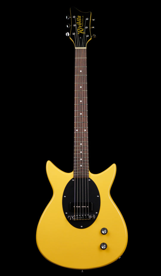 Rivolta Guitars Duocata JR #color_tv-yellow