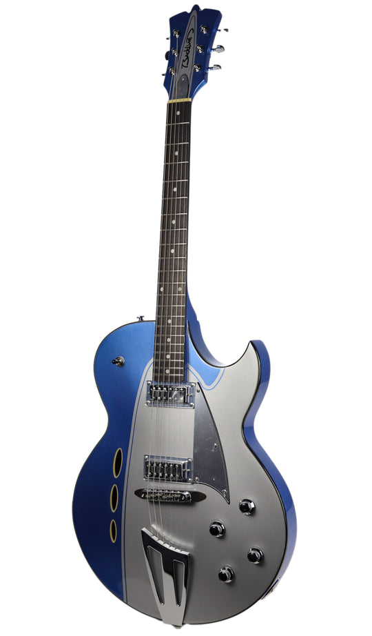 Backlund Rockerbox II Metallic Blue-Silver #color_metallic-blue-silver