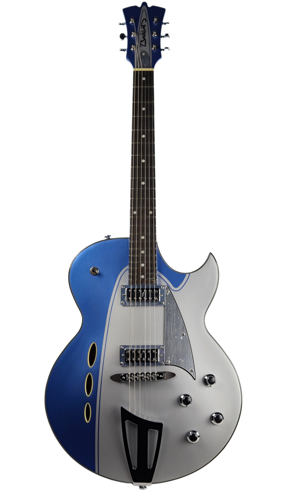 Backlund Rockerbox II Metallic Blue-Silver #color_metallic-blue-silver