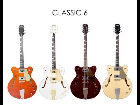 Eastwood Guitars Classic 6 Walnut #color_white