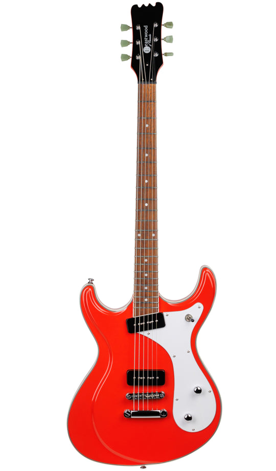 Eastwood Guitars Sidejack Baritone Red #color_red