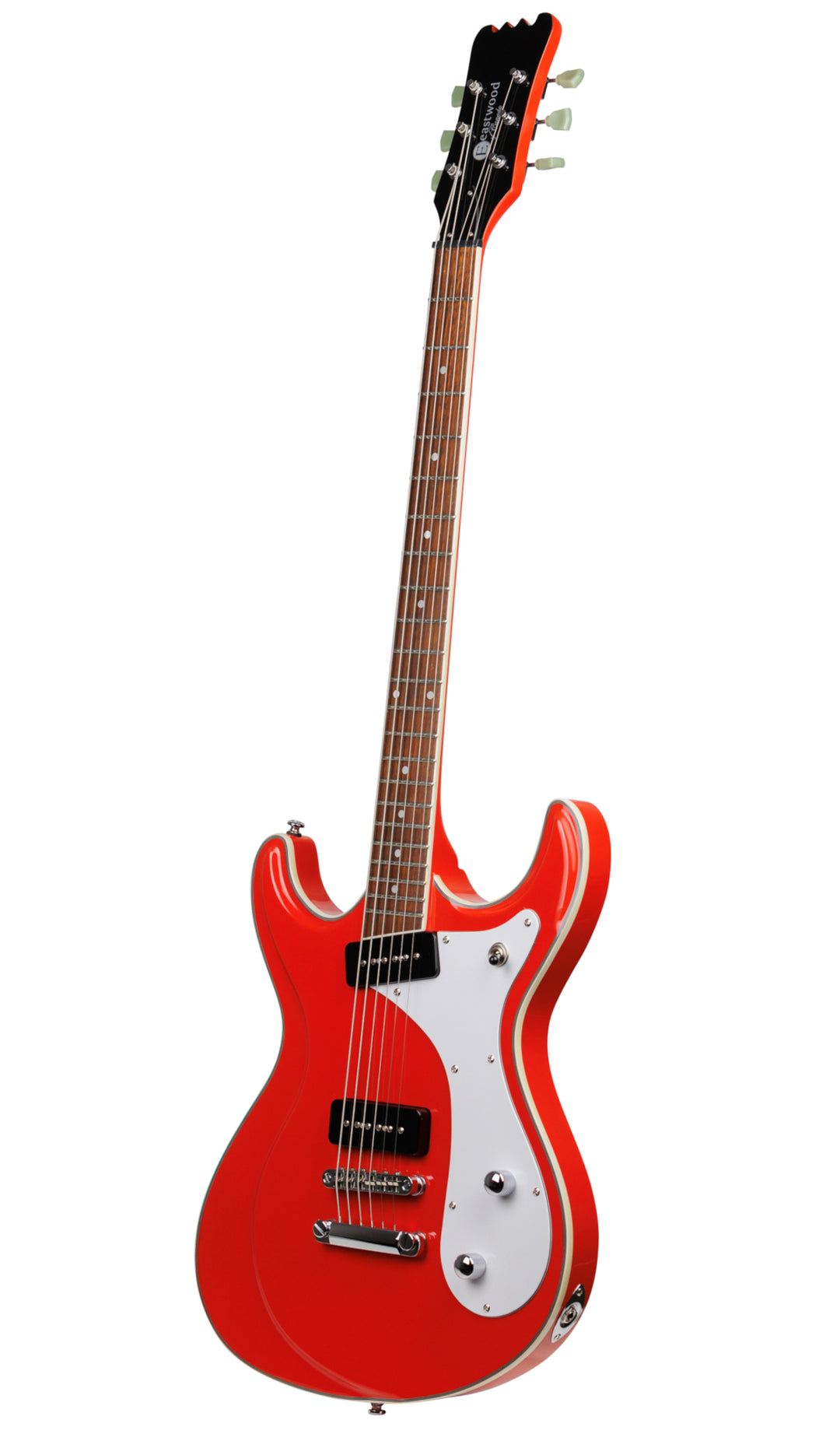 Eastwood Guitars Sidejack Baritone Red #color_red