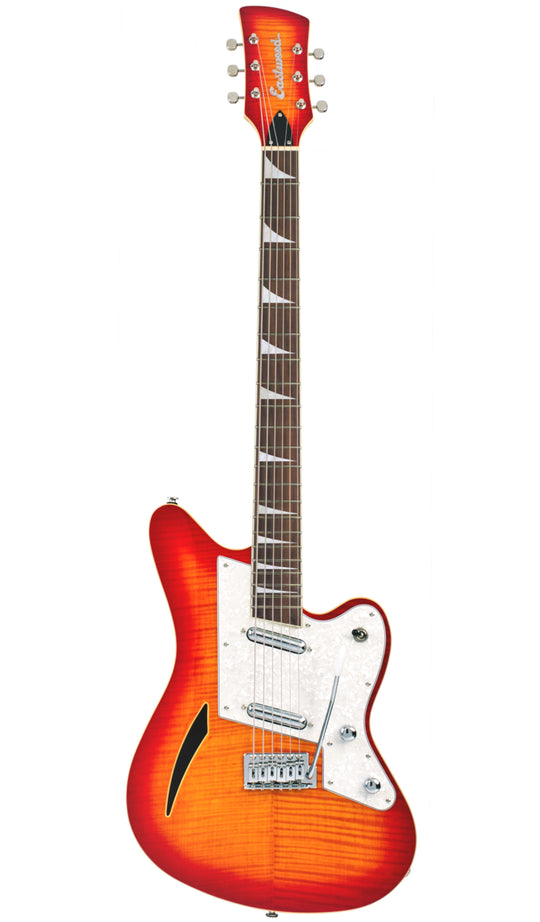 Eastwood Surfcaster Baritone #color_cherryburst