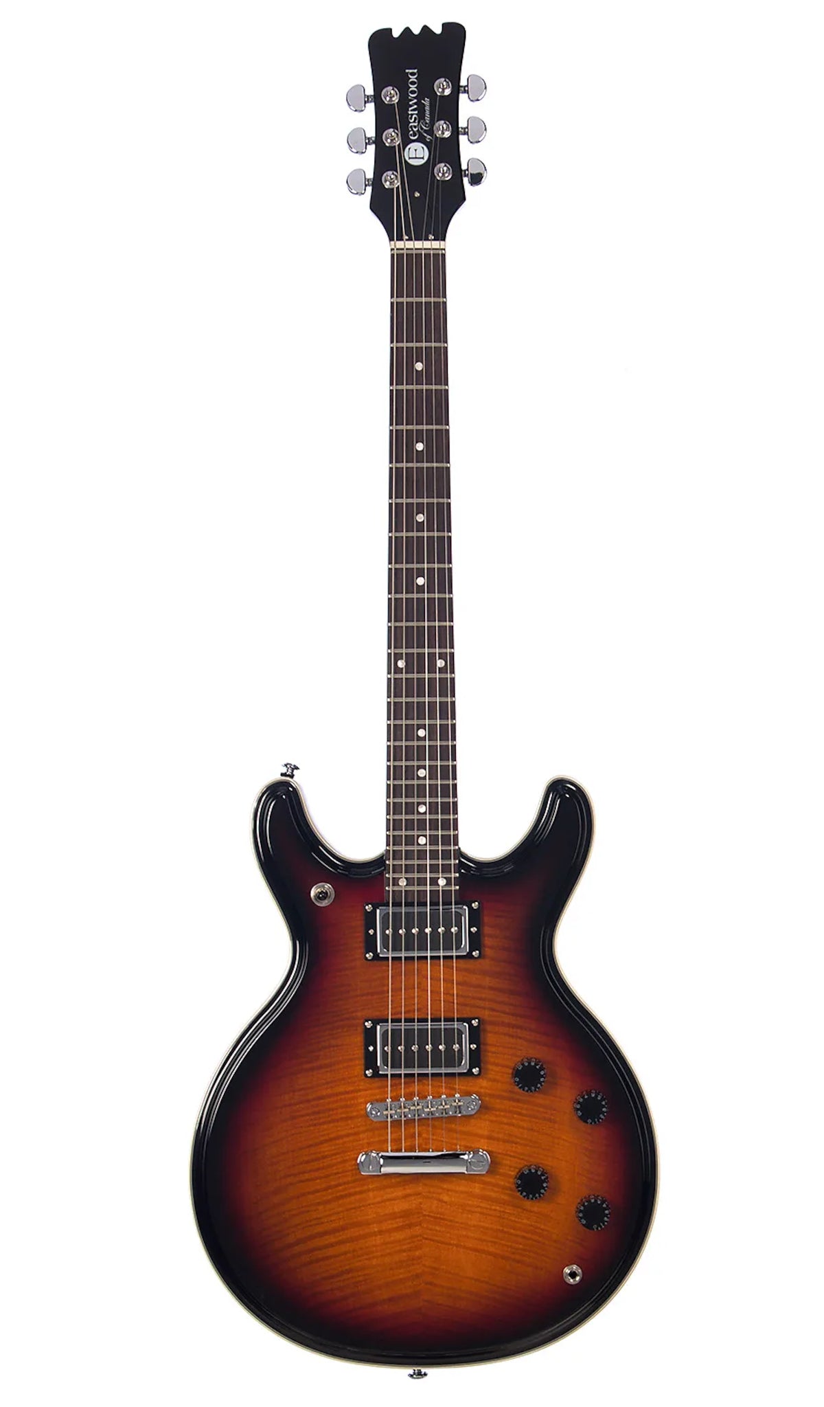 Eastwood Guitars Black Widow FL Sunburst #color_fl-sunburst