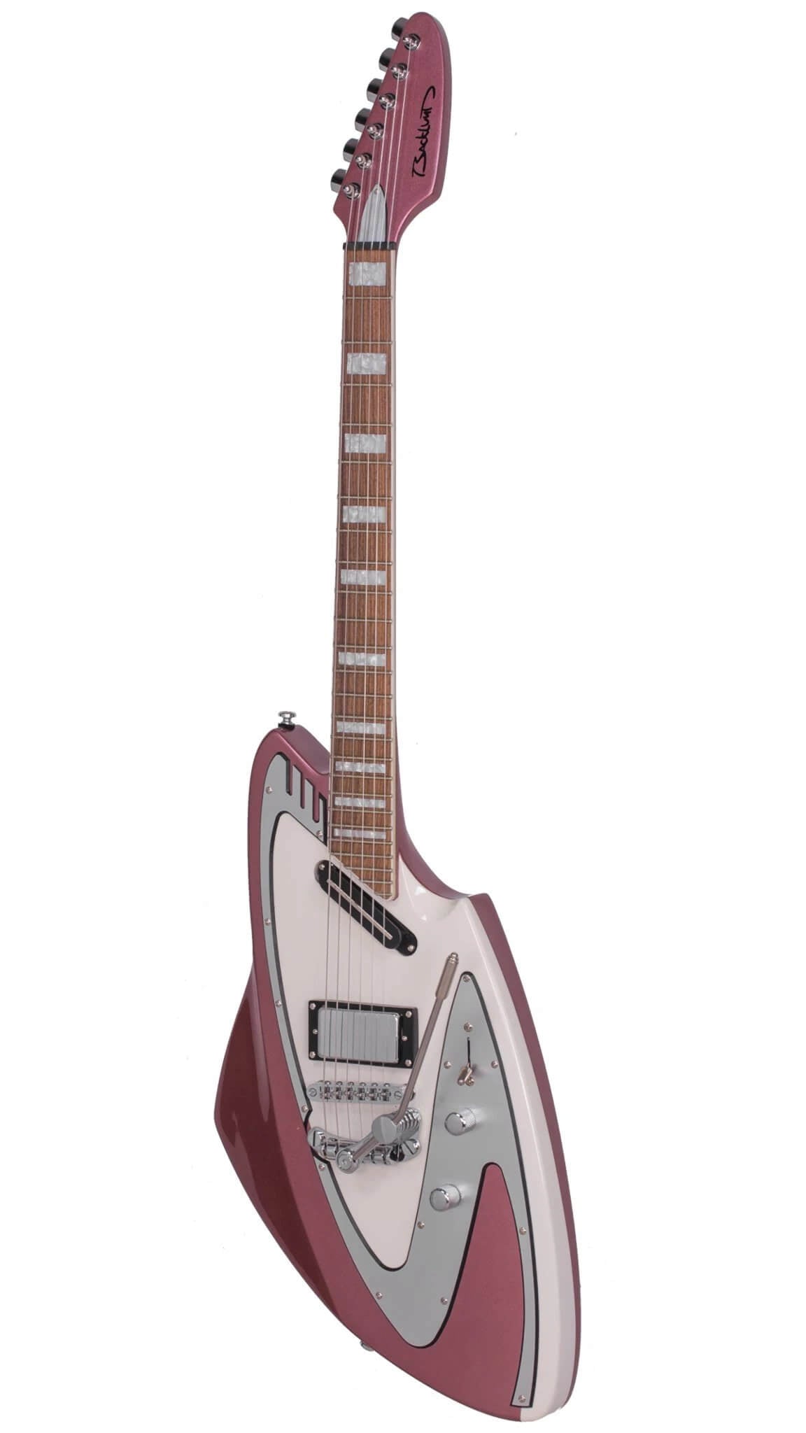 Eastwood Guitars Backlund Model 100 DLX #color_burgundy-mist-metallic