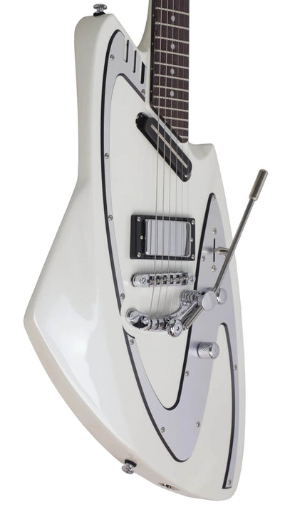 Eastwood Guitars Backlund Model 100 DLX #color_pearl-white