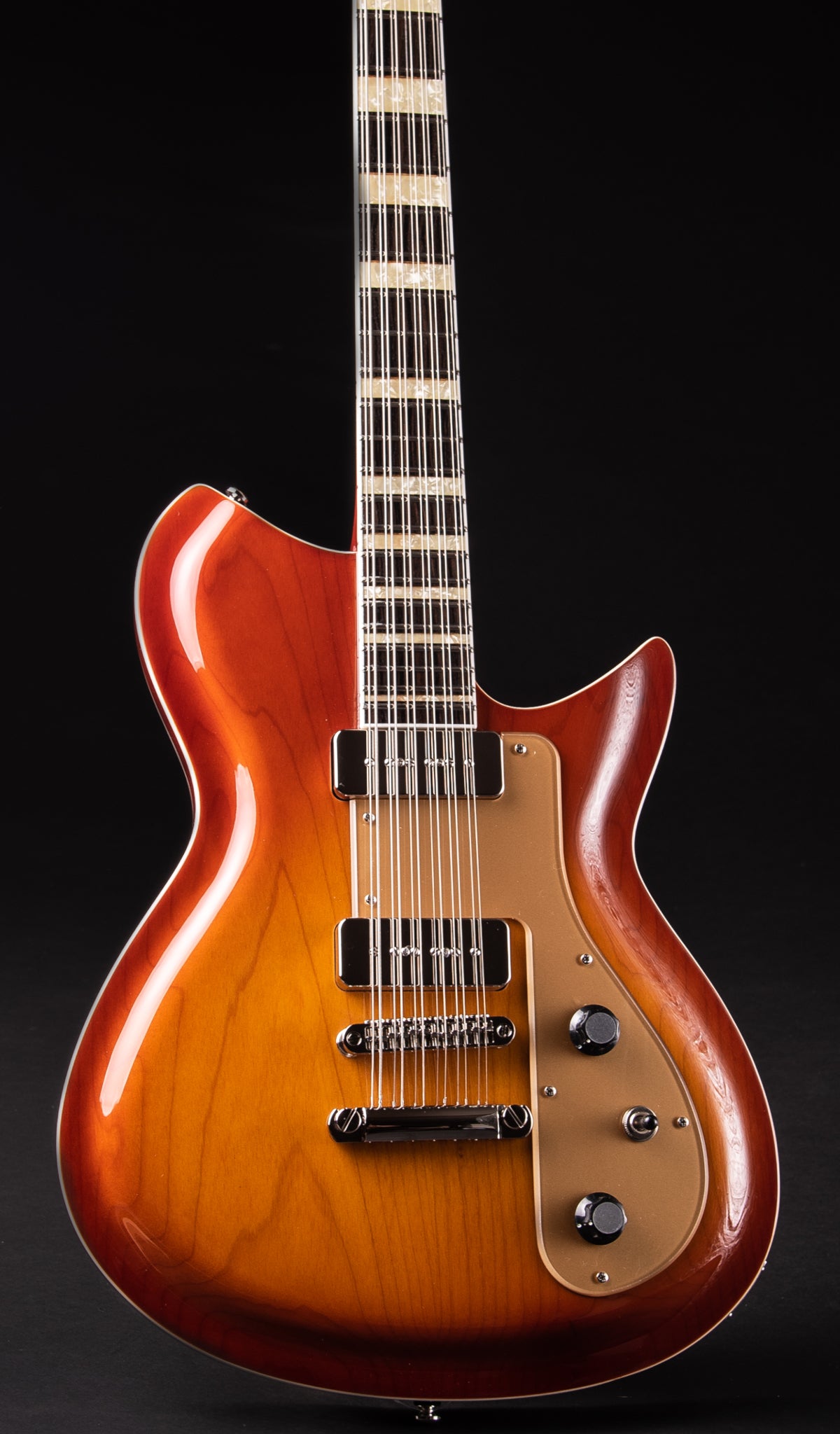 Eastwood Guitars Rivolta Combinata 12 Autunno Burst #color_autunno-burst