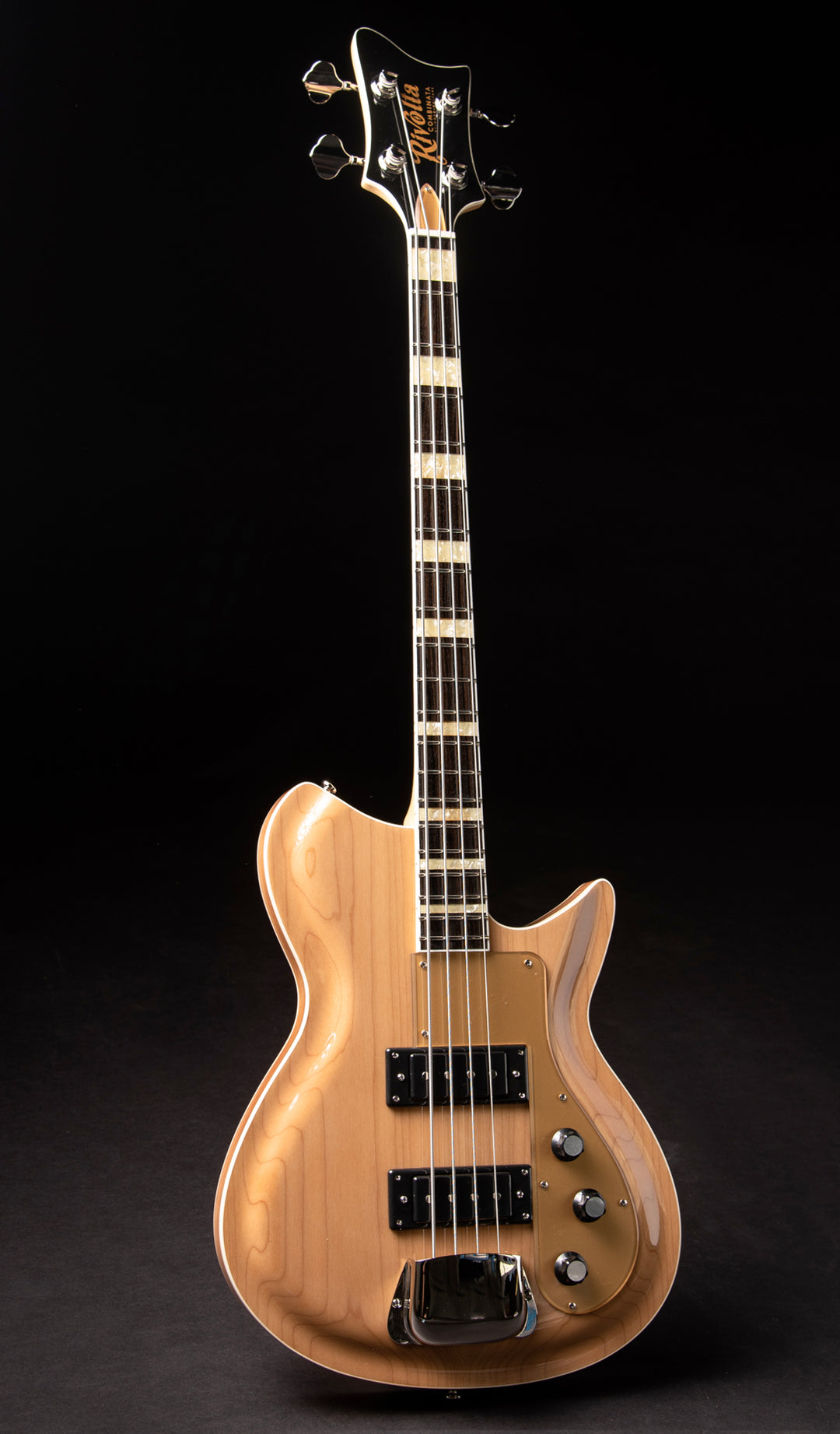 Eastwood Guitars Rivolta Combinata Bass VII Acero Glow #color_acero-glow