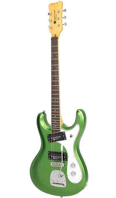 Eastwood Guitars Sidejack PRO DLX Candy Green #color_candy-green