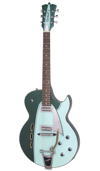 Eastwood Guitars Backlund Rockerbox II DLX Cadillac Green #color_cadillac-green-mint