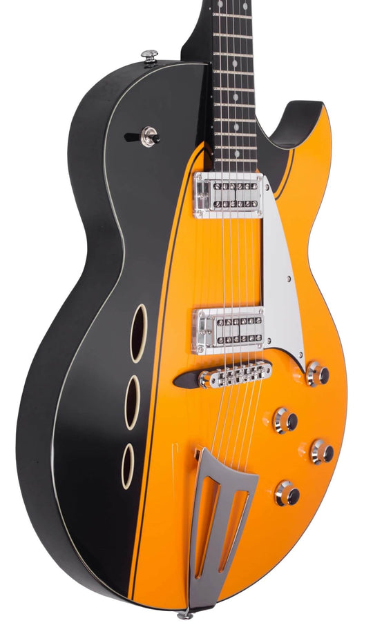 Eastwood Guitars Backlund Rockerbox II Black-Orange #color_black-orange