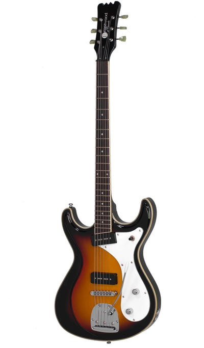 Eastwood Guitars Sidejack Baritone DLX Sunburst #color_sunburst