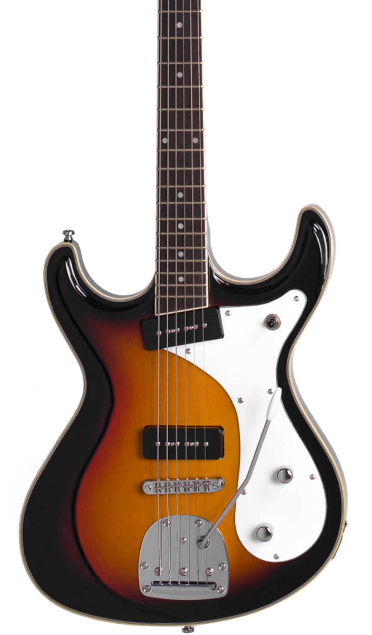 Eastwood Guitars Sidejack Baritone DLX Sunburst #color_sunburst