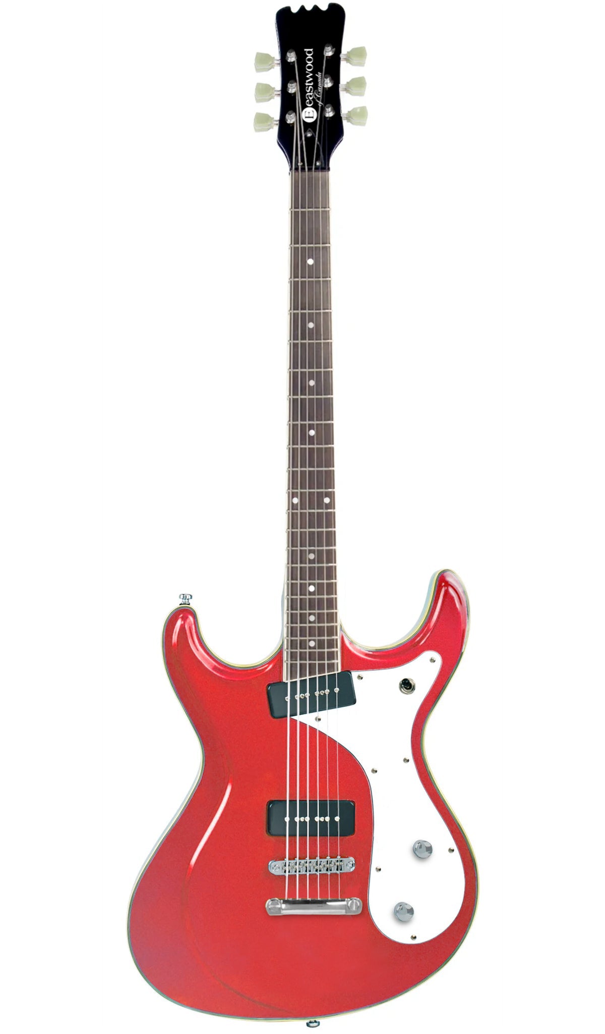 Eastwood Guitars Sidejack Baritone Red #color_red