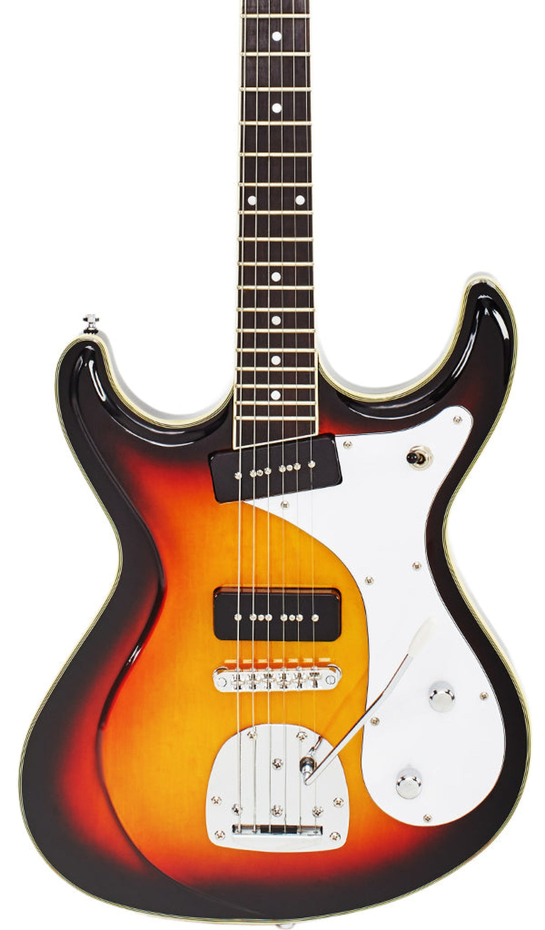 Eastwood Guitars Sidejack DLX Sunburst #color_sunburst