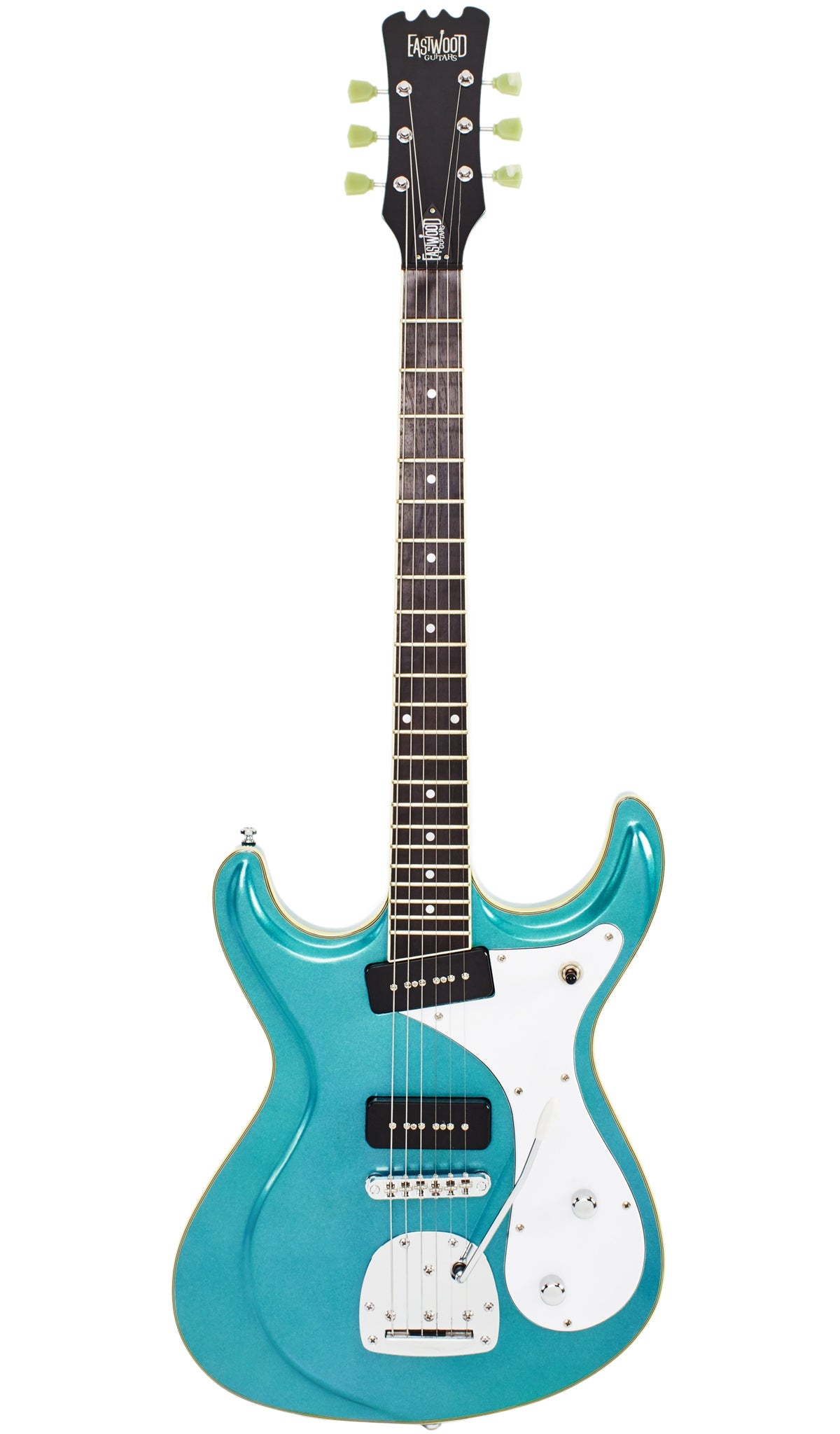 Eastwood Guitars Sidejack DLX Metallic Blue #color_metallic-blue