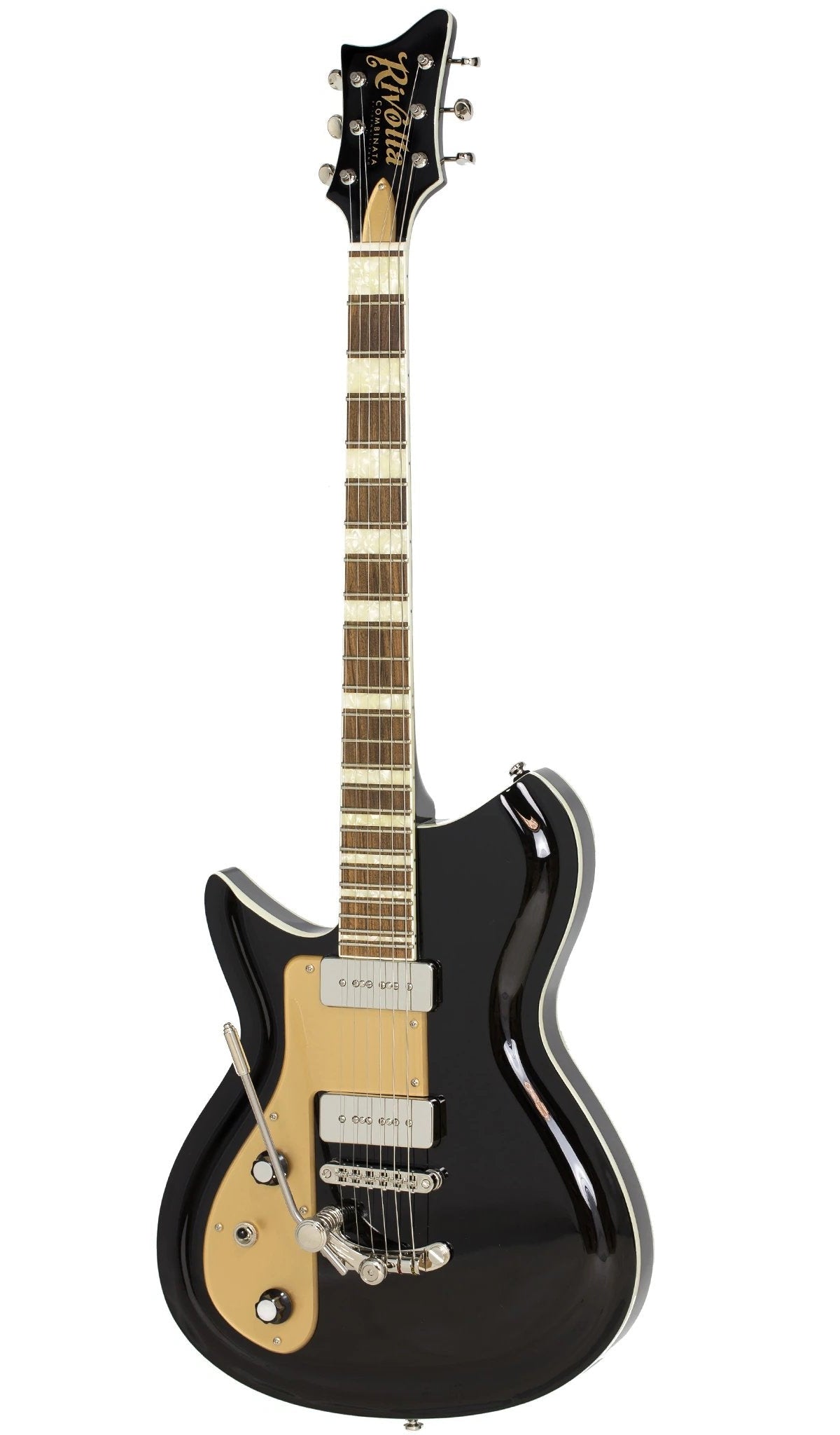 Eastwood Guitars Rivolta Combinata DLX Toro Black #color_toro-black