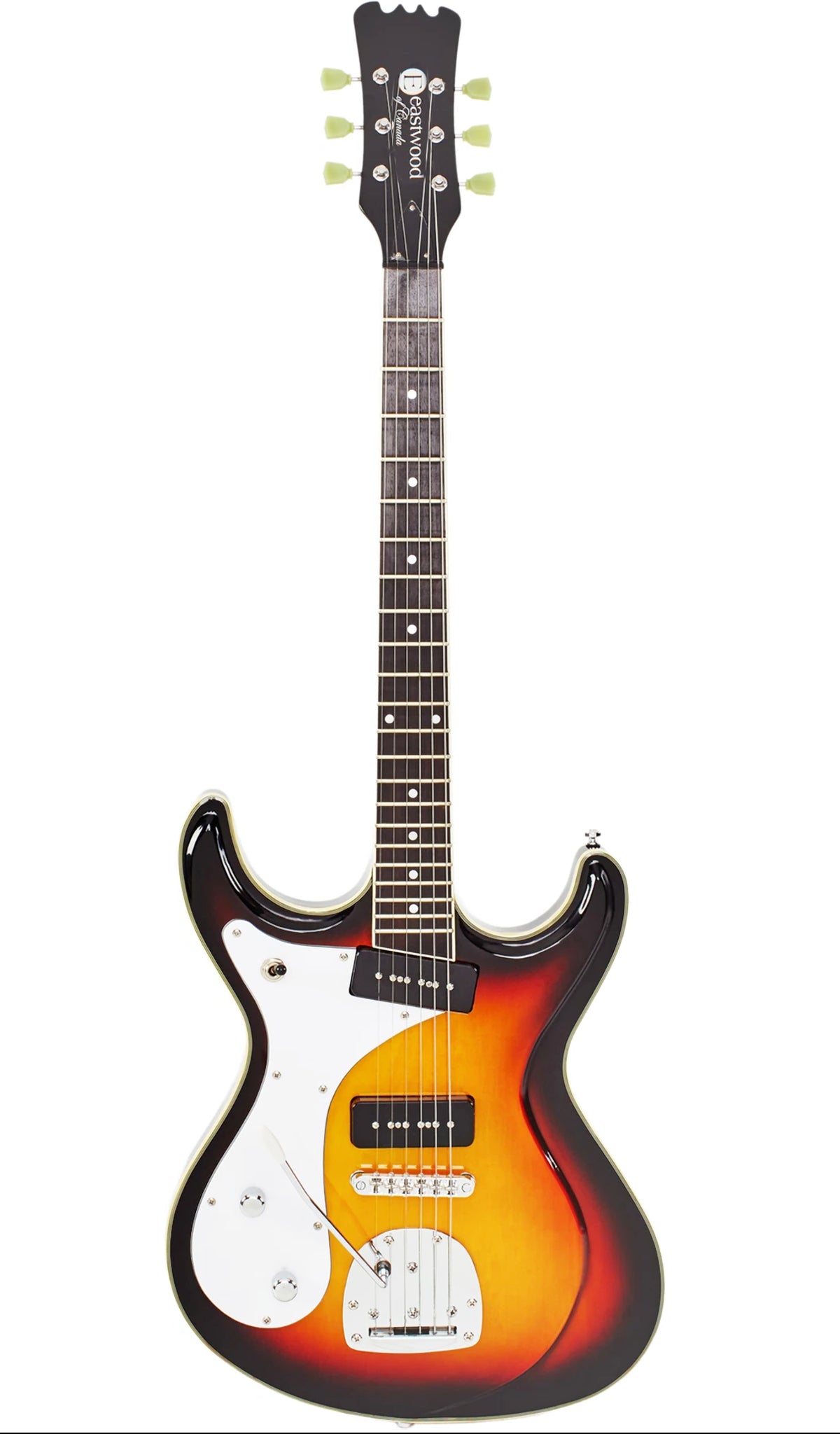 Eastwood Guitars Sidejack DLX Sunburst #color_sunburst