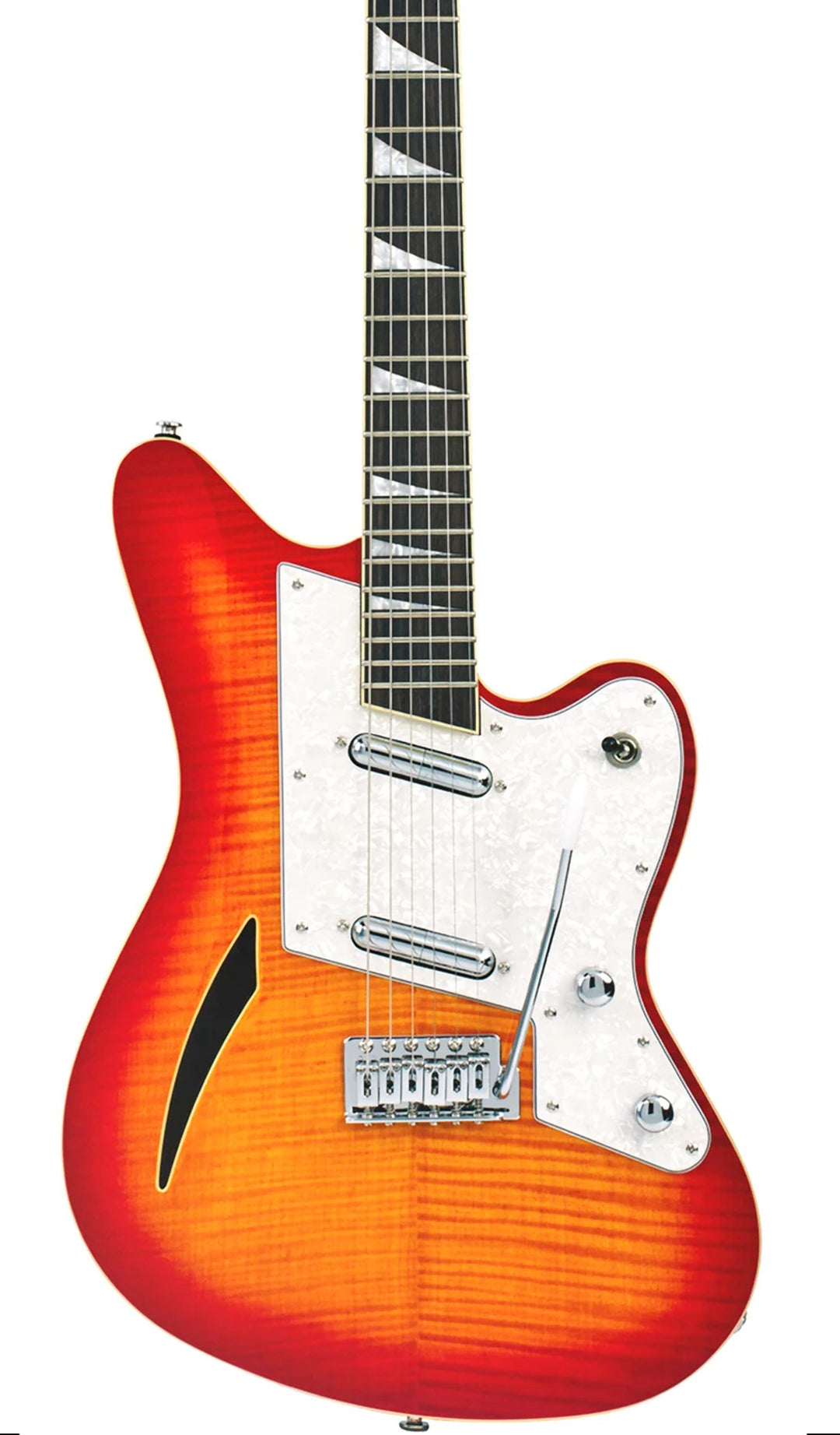 Eastwood Guitars Surfcaster Cherryburst #color_cherryburst