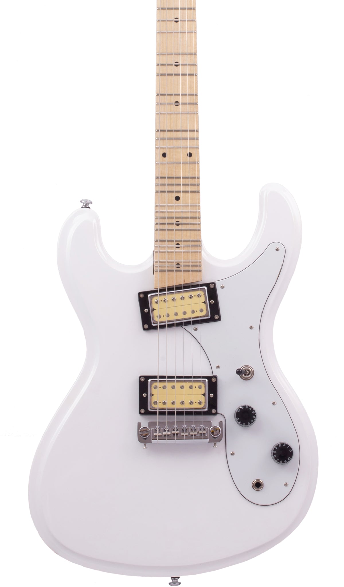 Eastwood Guitars Hi Flyer Phase IV MT White #color_white