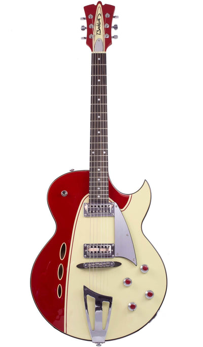 Eastwood Guitars Backlund Rockerbox II Red-Creme #color_red-creme