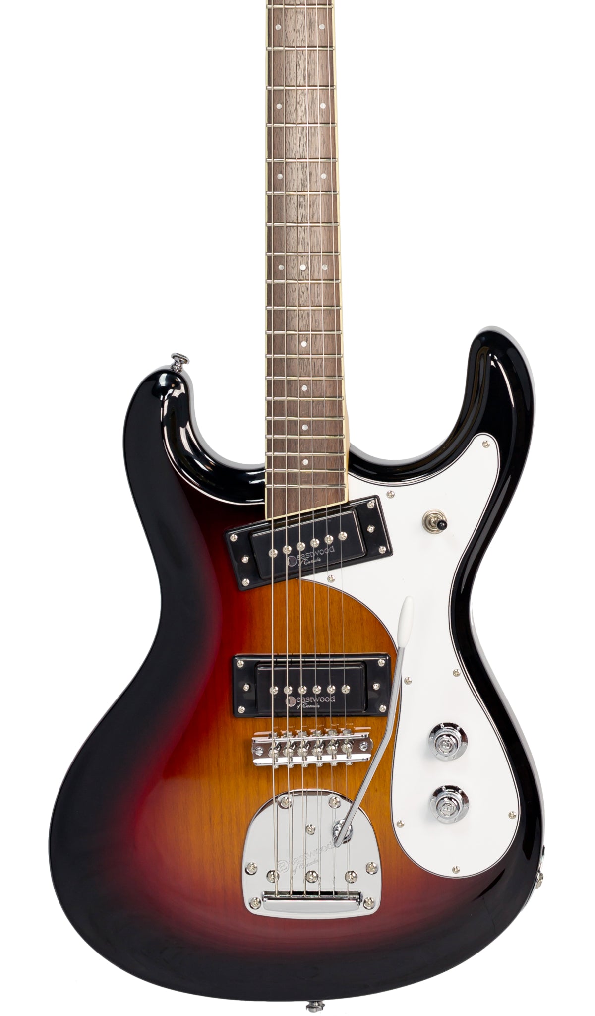 Eastwood Guitars Sidejack PRO DLX Sunburst #color_sunburst