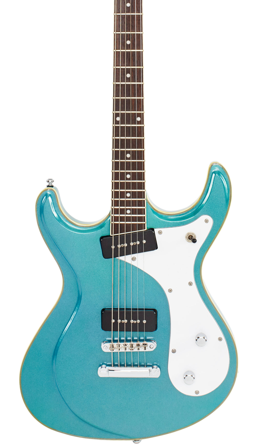 Eastwood Guitars Sidejack Baritone Metallic Blue #color_metallic-blue