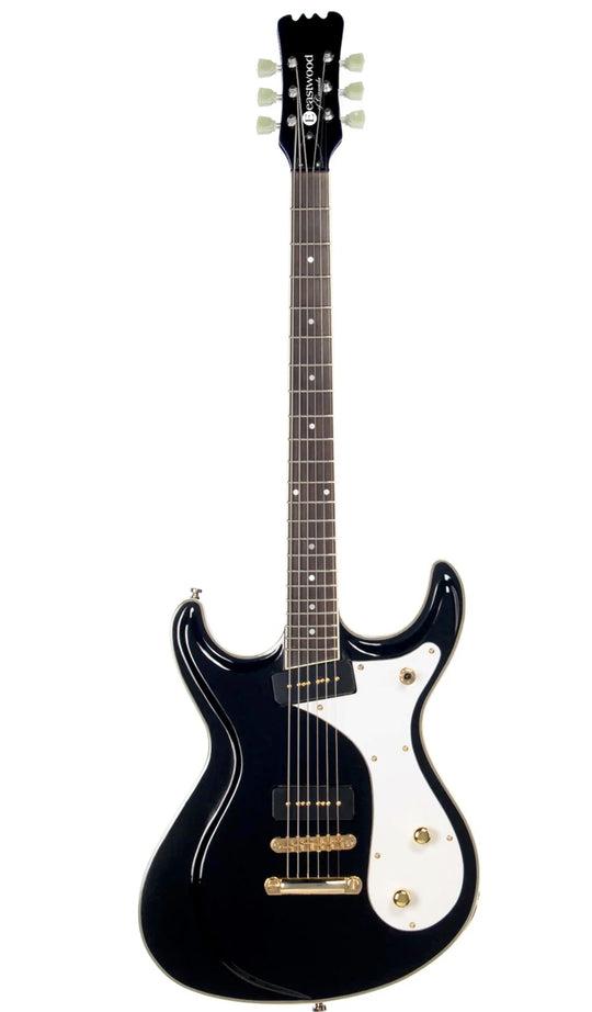 Eastwood Guitars Sidejack Baritone Black #color_black