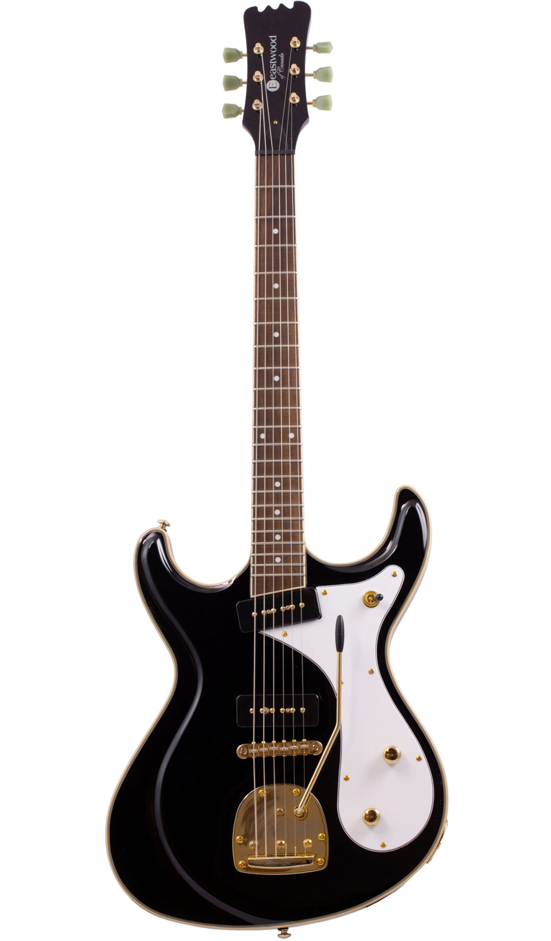 Eastwood Guitars Sidejack DLX Black #color_black