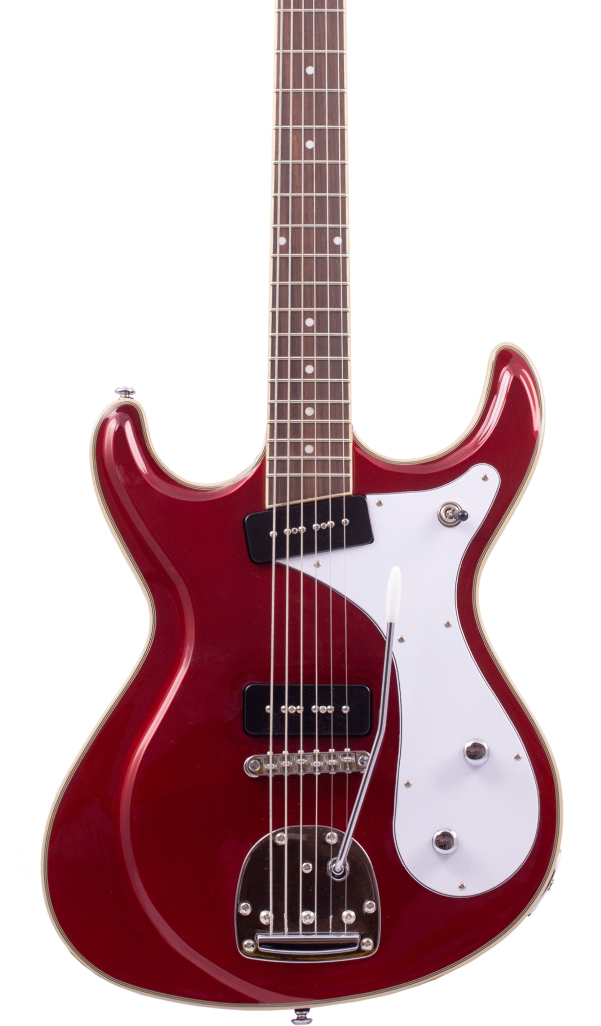 Eastwood Guitars Sidejack Baritone DLX Red #color_red