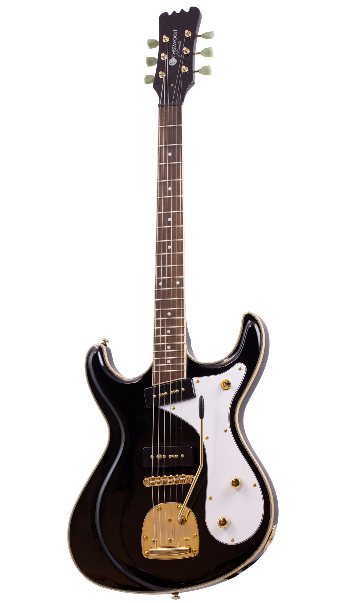 Eastwood Guitars Sidejack DLX Black #color_black