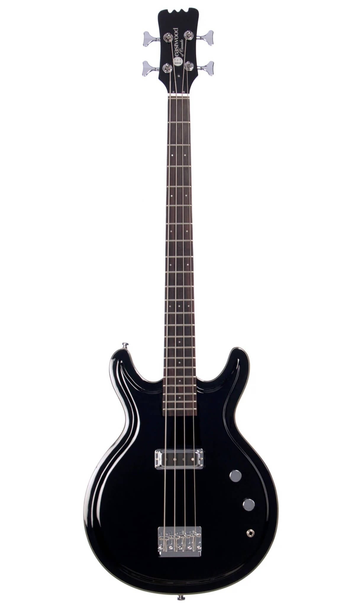 Eastwood Guitars Black Widow Bass Black #color_black