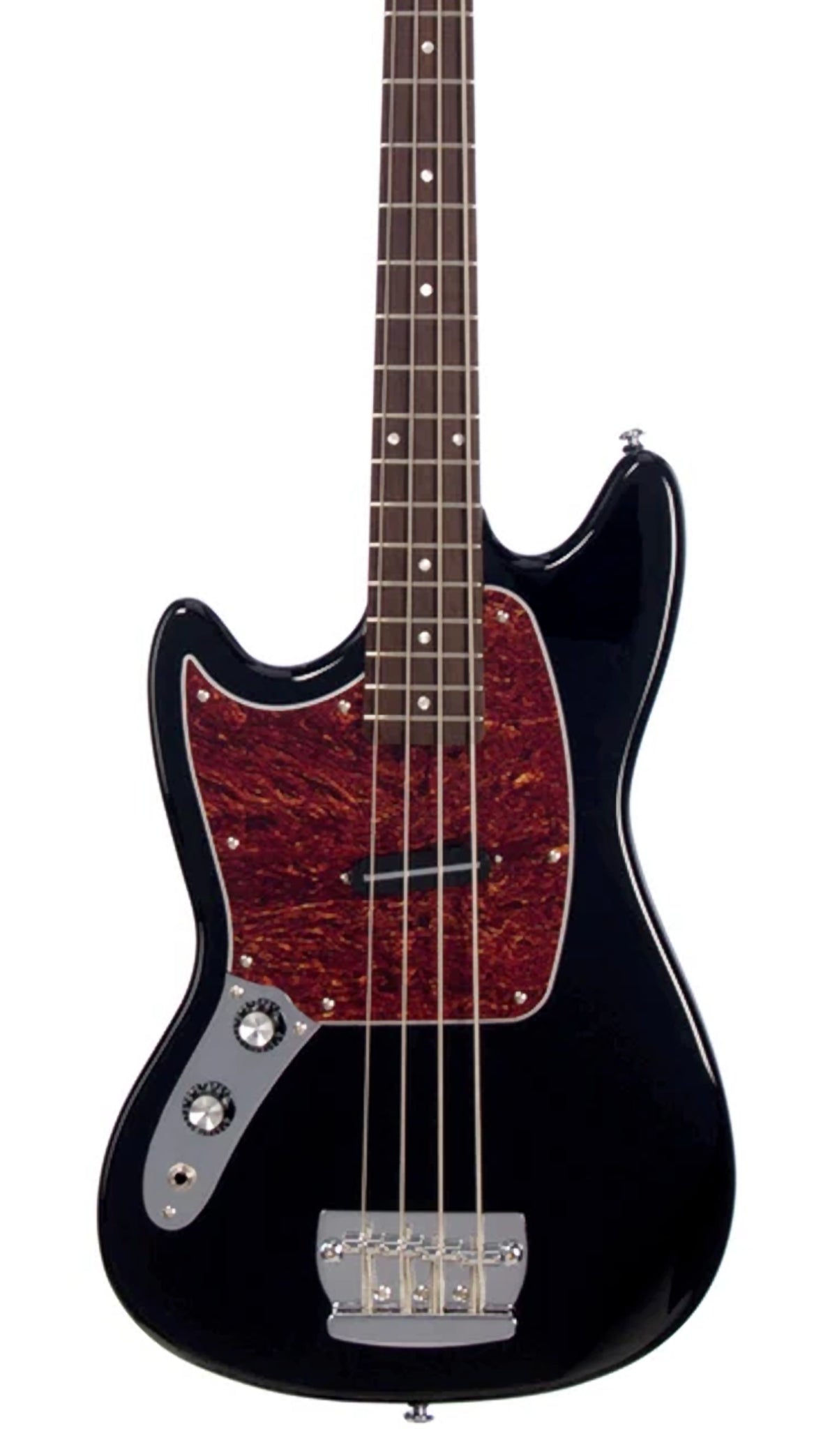 Eastwood Guitars Warren Ellis Bass LH Black #color_black