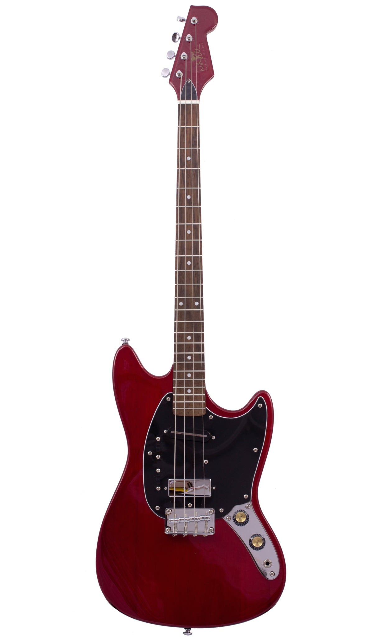 Eastwood Guitars Warren Ellis Tenor Baritone 2P Dark Cherry #color_dark-cherry